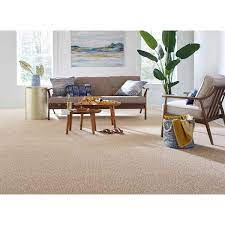 polyester pattern installed carpet