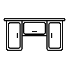 Wall Kitchen Furniture Icon Outline