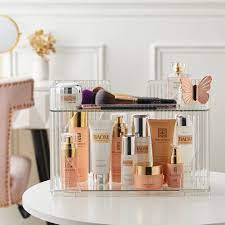 clear beauty cosmetic organiser makeup