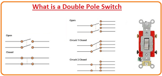 what is a double pole switch how its