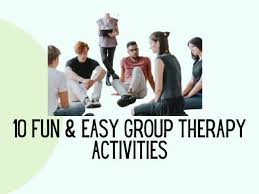 group therapy activities that are fun