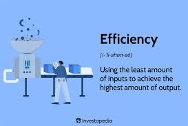 efficiency what it means in economics