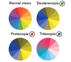 types of color blindness all about vision
