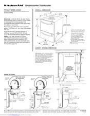 Kitchenaid (dishwashers) diagrams, schematics and circuit diagrams, flowcharts, service guides, replacement hardware lists and repair manuals. Kitchenaid Kudd01dppa Manuals Manualslib