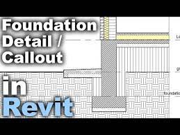 Foundation Detail Callout In Revit