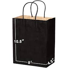 We did not find results for: Amazon Com 100 Bags 8 X 4 5 X 10 5 Kraft Paper Gift Bags Bulk With Handles Ideal For Shopping Packaging Retail Party Craft Gifts Wedding Recycled Business Goody And Merchandise Bag Black Health Household