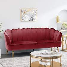 Noble House Thelen 76 25 In Berry Red