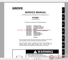 Grove Rt890e Workshop Manual Auto Repair Manual Forum