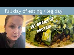 157 grams of protein leg workout