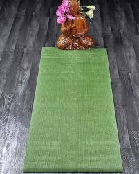 non slip eco friendly yoga mat olive