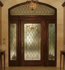 Main Door Glass Stained Glass Door