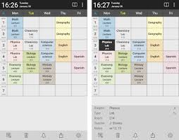 timetable planner for apk