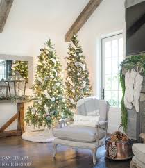 Indoor decorations often begin with an evergreen tree that is decorated with lights, ornaments. Design Ideas For Cozy Neutral Christmas Decorating Sanctuary Home Decor