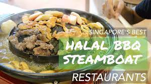 best halal bbq steamboat restaurants