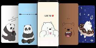 Cute Bear Cartoon Wallpaper for Android ...