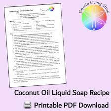 make liquid soap at home without a