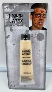 liquid latex costume makeup