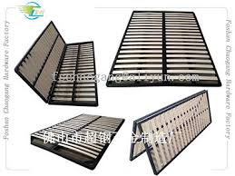 convenient folding metal bed frame with