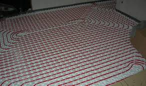 install hydronic radiant floor heating