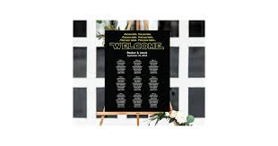Star Wars Wedding Seating Chart Sit Back And Relax