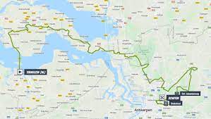 Stage profiles Scheldeprijs 2022 One day race