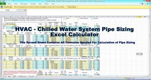 Howmechanismworks Hvac Chilled Water System Pipe Sizing