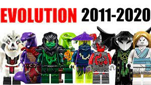 ALL LEGO NINJAGO Villains EVOLUTION Season 1-13 - YouTube