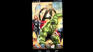 the avengers live wallpaper android app