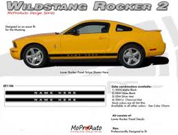 Mustang Wildstang Rocker 2 2005 2014 Ford Mustang Rocker