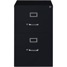 legal width vertical file cabinet black