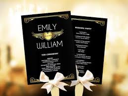 Wedding Program Template Instant Download Printable Wedding Etsy