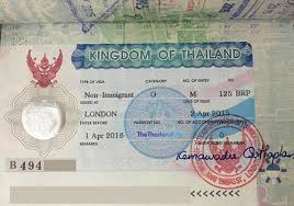 thai visa requirements tourist work