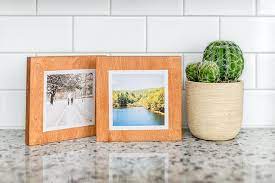 Diy Faux Stained Wood Instagram Frames
