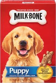 milk bone original puppy dog biscuits