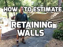 Retaining Wall Bids Estimates