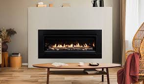 Direct Vent Contemporary Linear Fireplace