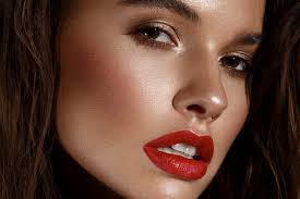 natural red lip model images browse