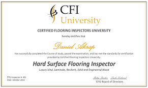 flooring inspection services