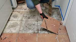 how to remove ceramic tile and thinset