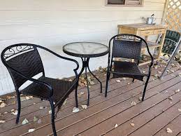 Outdoor Patio Bistro Set Furniture