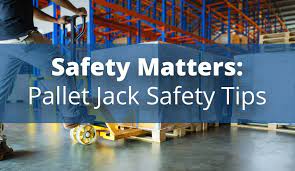 This button will prevent the electric pallet jack from running you over. Safety Matters Pallet Jack Safety Tips Dti