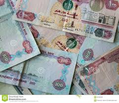 Aed Dirhams Stock Photo Image Of Chart Market Emirates