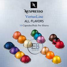 nespresso vertuoline coffee pods 10