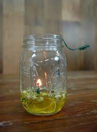 Mason Jar Oil Lamp Diy Projects Craft