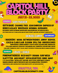 capitol hill block party 2023 in