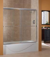 cove frameless sliding tub doors