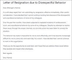harsh resignation letter template