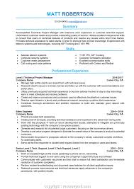 Executive Technical Program Manager Resume Sample Project Management
