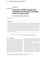 pdf ecotourism wildlife management and behavioural biologists pdf ecotourism wildlife management and behavioural biologists changing minds for conservation