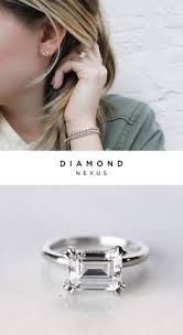 30 Best Baguette Diamond Rings Images Diamond Baguette
